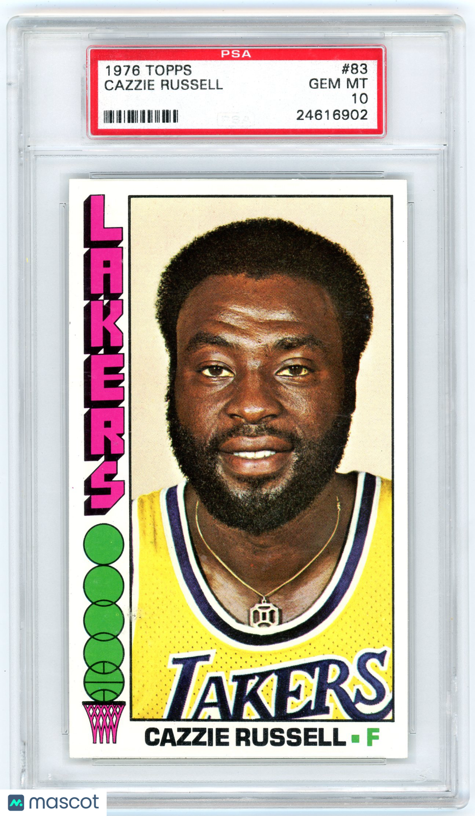 1976 Topps Cazzie Russell #83 PSA 10