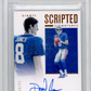 2019 Panini Encased Scripted Signatures Daniel Jones #8 BGS 9.5 /50 Auto 10