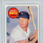 1969 Topps Mickey Mantle #500 Last Name In Yellow PSA 8