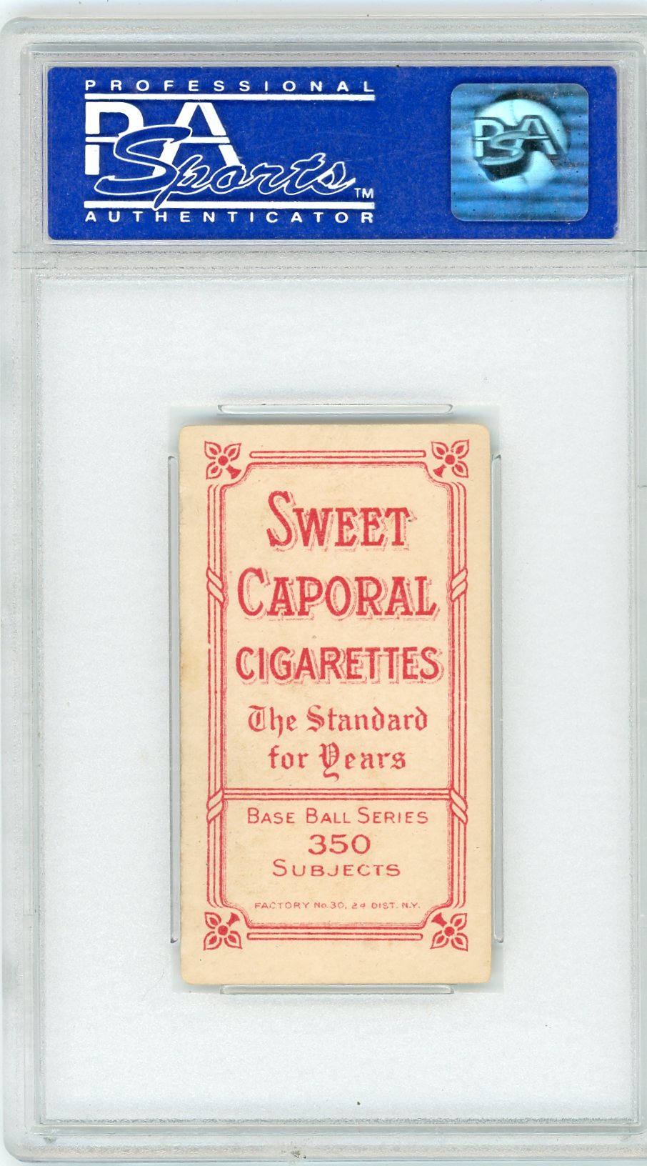 1909-11 T206 Vic Willis ST. Louis, With Bat PSA 4