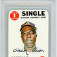 1968 Topps Game Henry Aaron #4 PSA 8