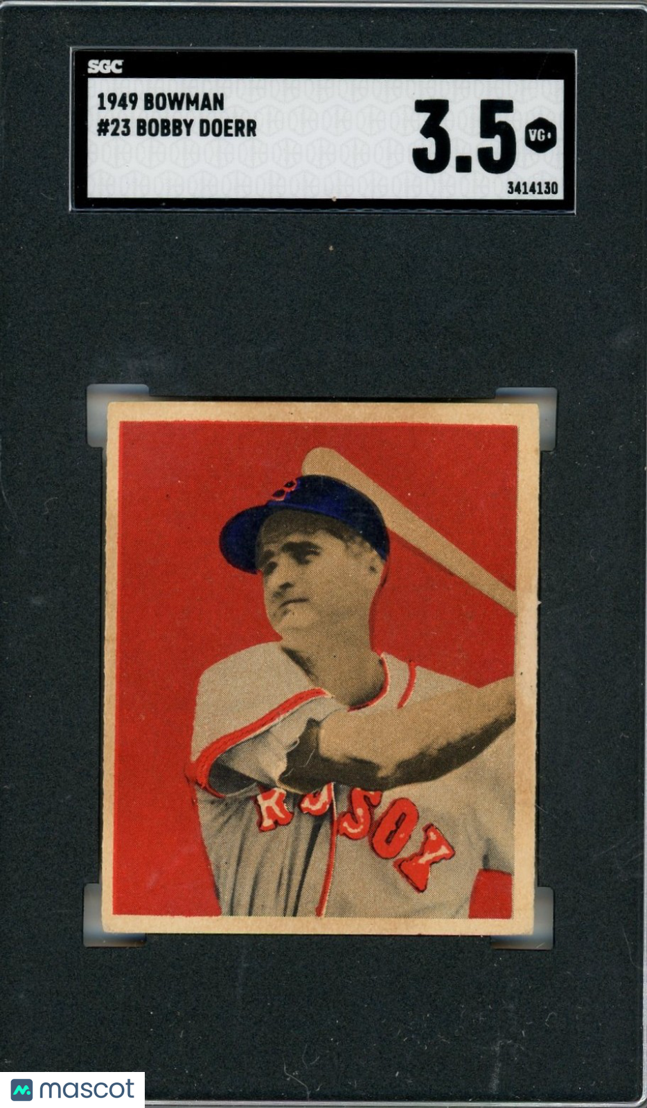 1949 Bowman Bobby Doerr #23 SGC 3.5