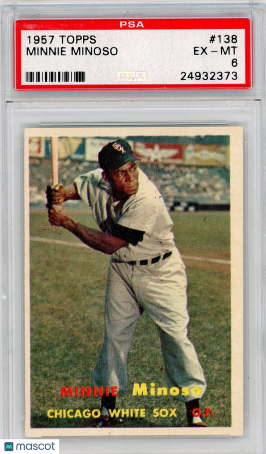 1957 Topps Minnie Minoso #138 PSA 6