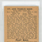 1940 Play Ball Frank Homerun Baker #177 PSA 5