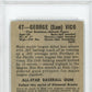 1948 Leaf George Vico #47 PSA 5