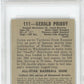 1948 Leaf Gerald Priddy #111 PSA 5