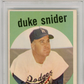 1959 Topps Duke Snider #20 PSA 6