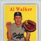 1958 Topps Al Walker #203 PSA 8