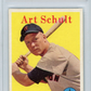 1958 Topps Art Schult #58 PSA 8