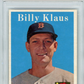 1958 Topps Billy Klaus #89 PSA 8