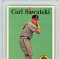 1958 Topps Carl Sawatski #234 PSA 8