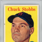 1958 Topps Chuck Stobbs #239 PSA 8