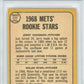 1968 Topps Mets Rookies #177 J. Koosman N. Ryan PSA 7