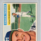 1956 Topps Chuck Tanner #69 White Back PSA 7