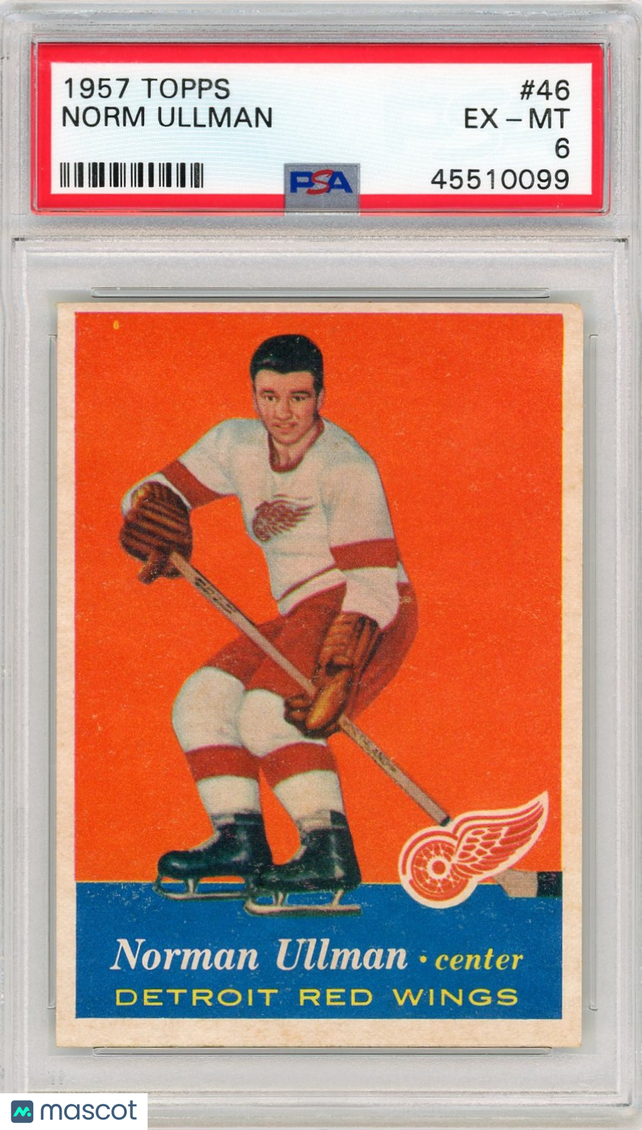 1957 Topps Norm Ullman #46 PSA 6
