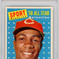 1958 Topps Frank Robinson #484 All Star PSA 8