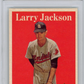 1958 Topps Larry Jackson #97 White Name PSA 8