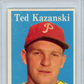 1958 Topps Ted Kazanski #36 PSA 8