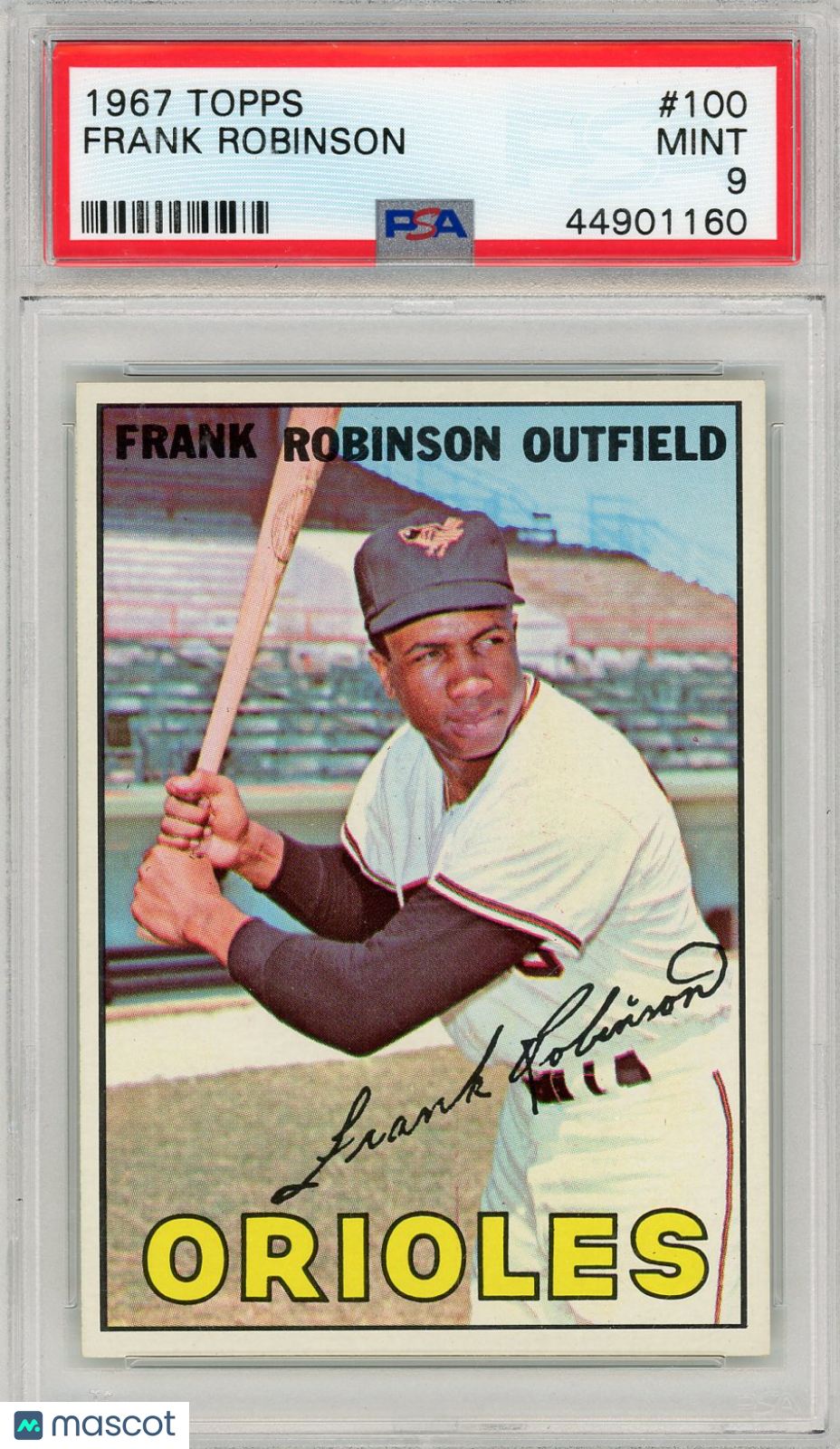 1967 Topps Frank Robinson #100 PSA 9