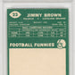 1960 Topps Jim Brown #23 PSA 8