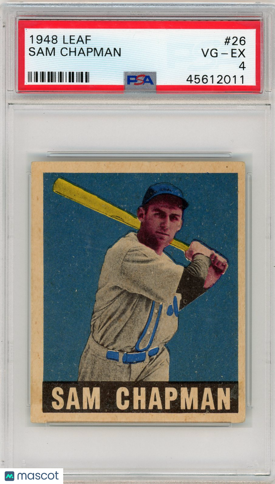 1948 Leaf Sam Chapman #26 PSA 4