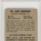 1948 Leaf Sam Chapman #26 PSA 4