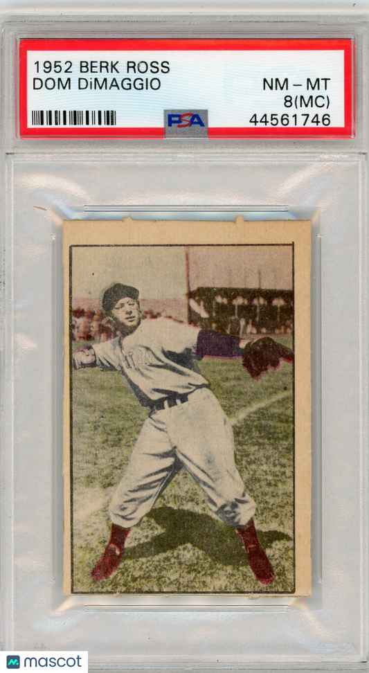 1952 Berk Ross Dom Dimaggio PSA 8 MC