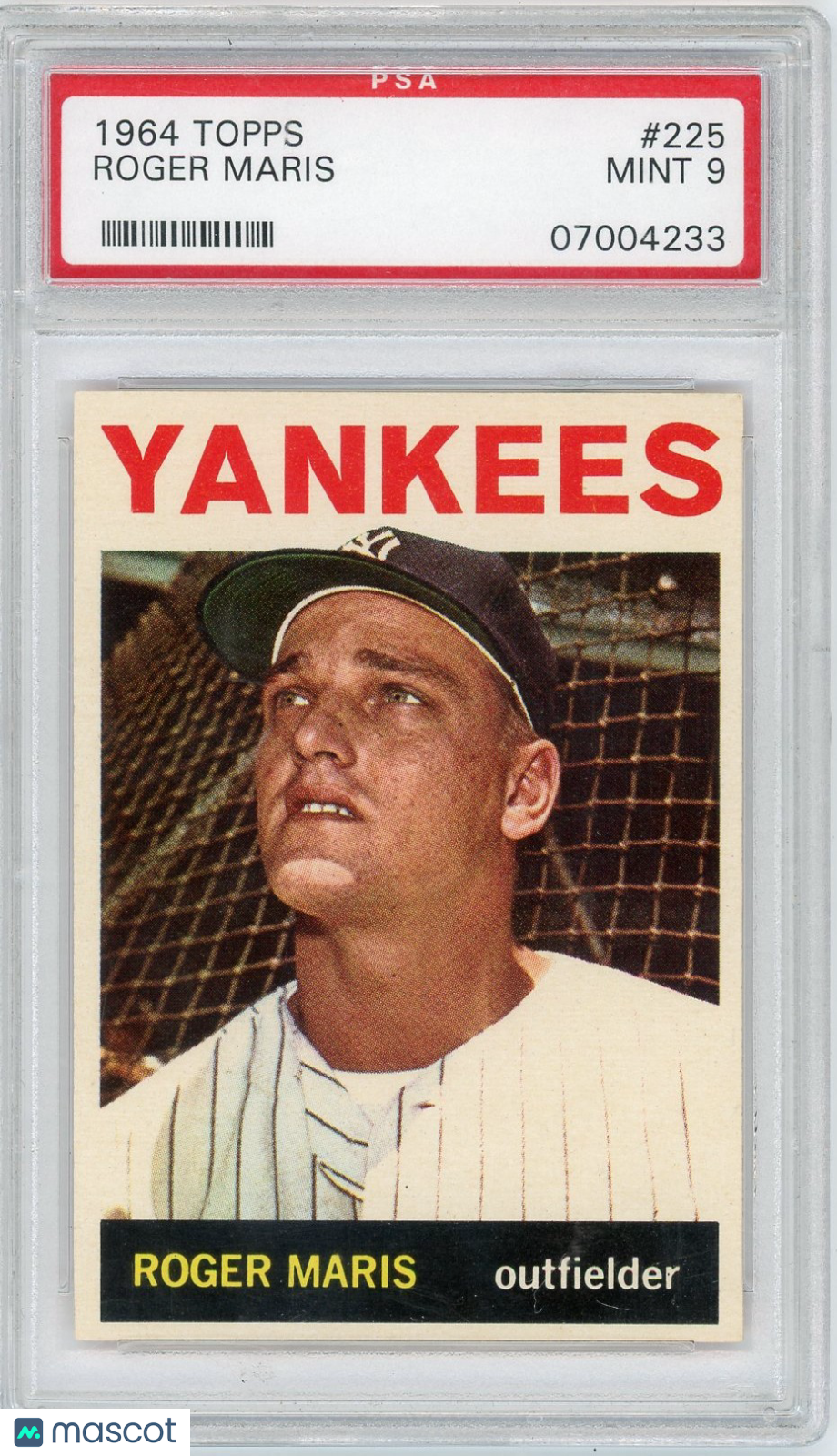 1964 Topps Roger Maris #225 PSA 9