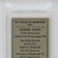 1951 Berk Ross Warren Spahn #2-2 PSA 8