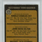 1973 Topps Rookie 3RD Basemen #615 Cey Hilton Schmidt PSA 8