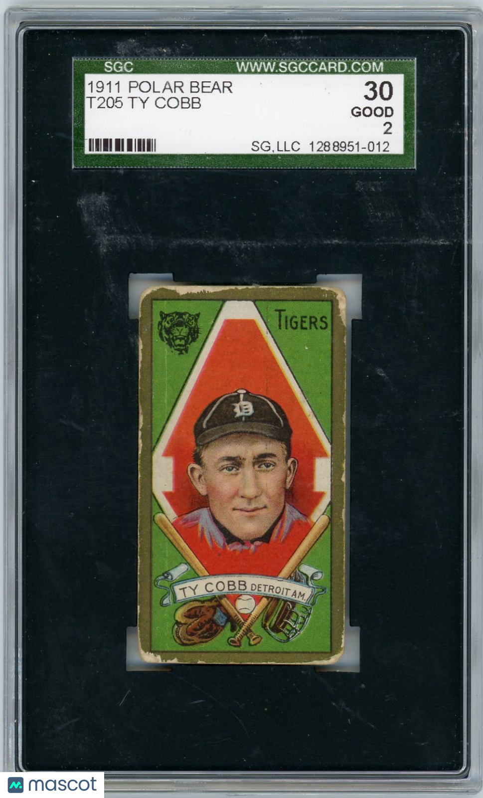 1911 Polar Bear (T205) Ty Cobb SGC 2