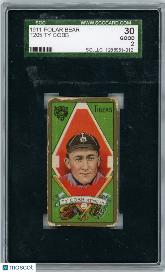 1911 Polar Bear (T205) Ty Cobb SGC 2
