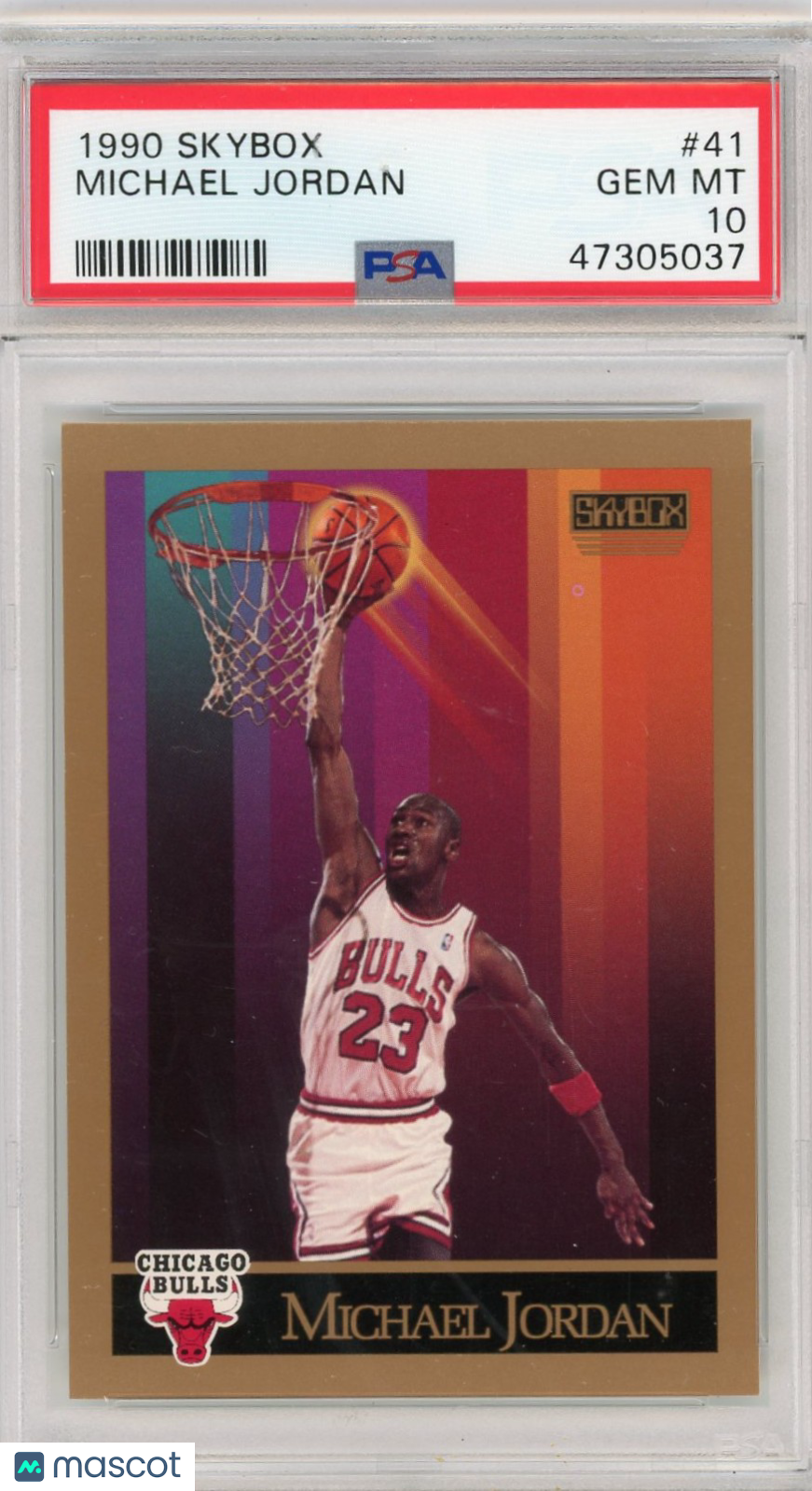 1990 Skybox Michael Jordan #41 PSA 10