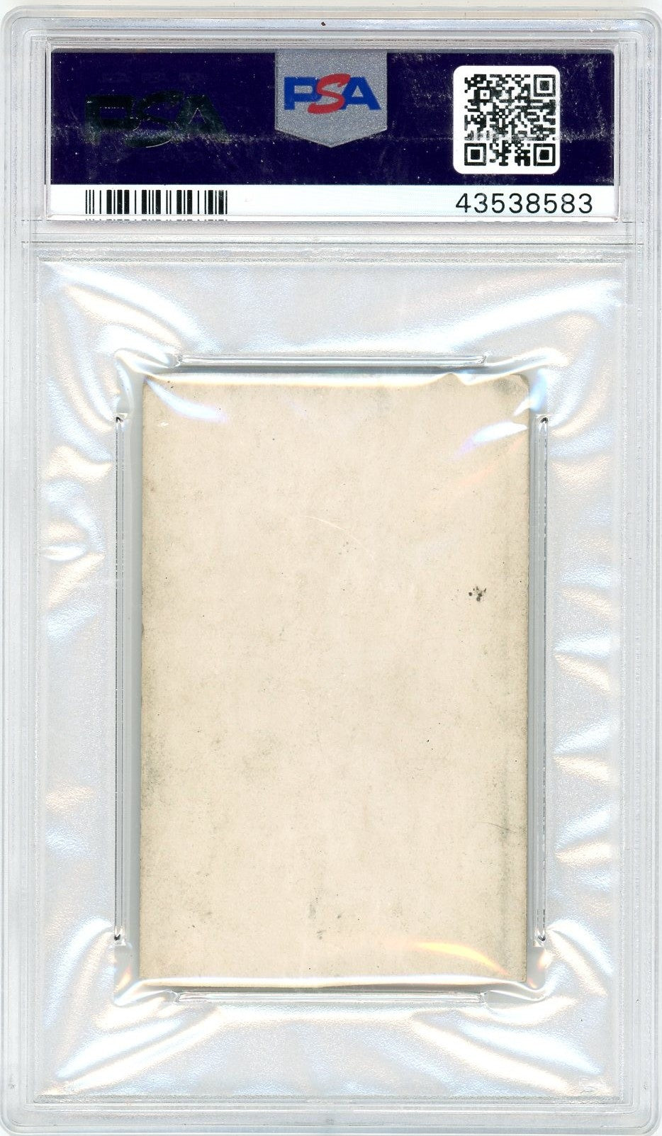 1933-36 Zeenut Pacific Coast League B&W Duggan (Large Pose) Hand Cut PSA 5