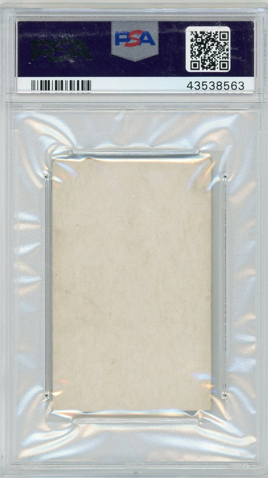 1933-36 Zeenut Pacific Coast League B&W Mulligan (Hands Showing) Hand Cut PSA 4