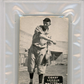 1933-36 Zeenut Pacific Coast League B&W Wallgren Hand Cut PSA 3