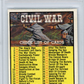1962 Civil War News Checklist #88 PSA 8