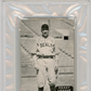 1933-36 Zeenut Pacific Coast League B&W Caveney (Name Incorrect) Hand Cut PSA 5
