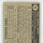 1952 Topps Johnny Groth #25 Black Back PSA 7