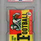 1959 Topps Football Pack 1 Cent PSA 8