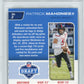2017 Panini Score NFL Draft Patrick Mahomes II #2 PSA 9