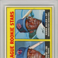 1967 Topps A. L. Rookies #569 R. Carew H. Allen PSA 8
