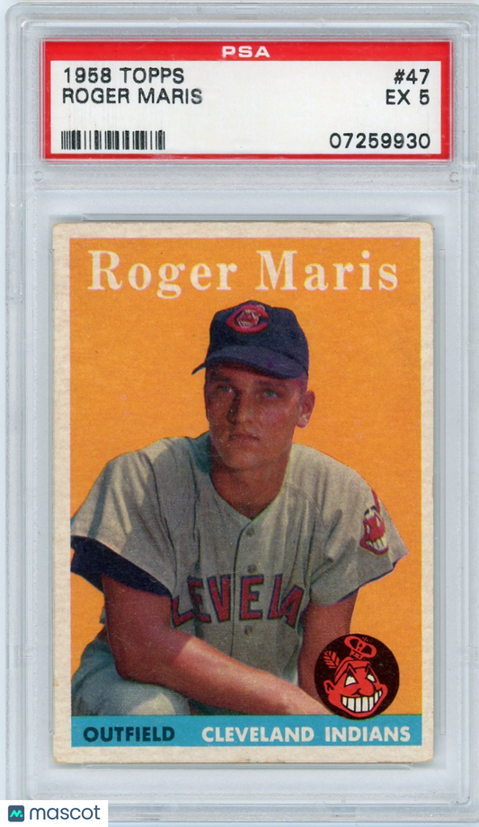 1958 Topps Roger Maris #47 PSA 5