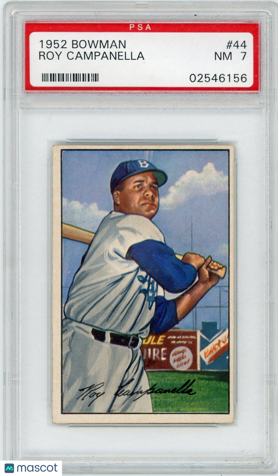 1952 Bowman Roy Campanella #44 PSA 7