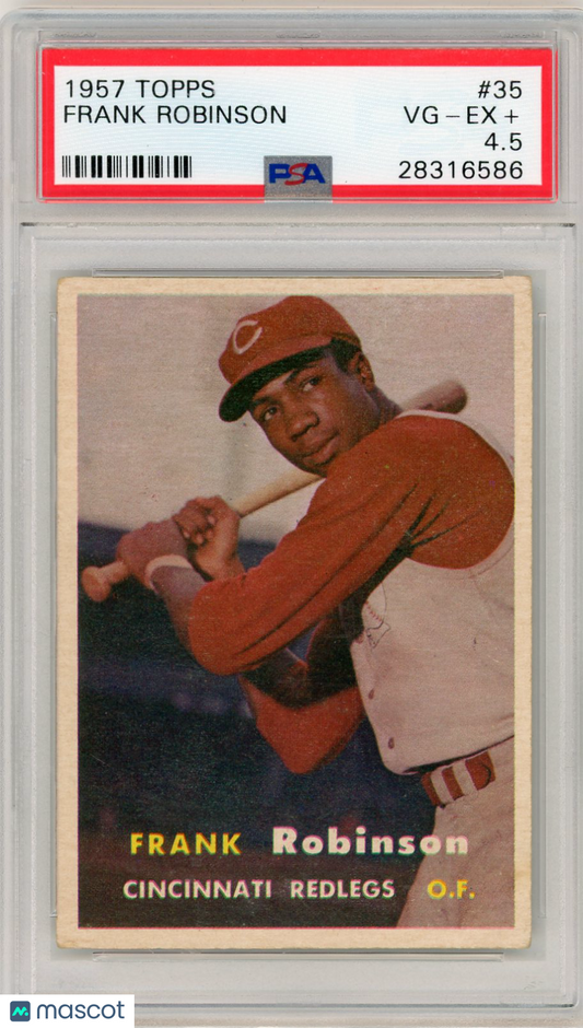 1957 Topps Frank Robinson #35 PSA 4.5