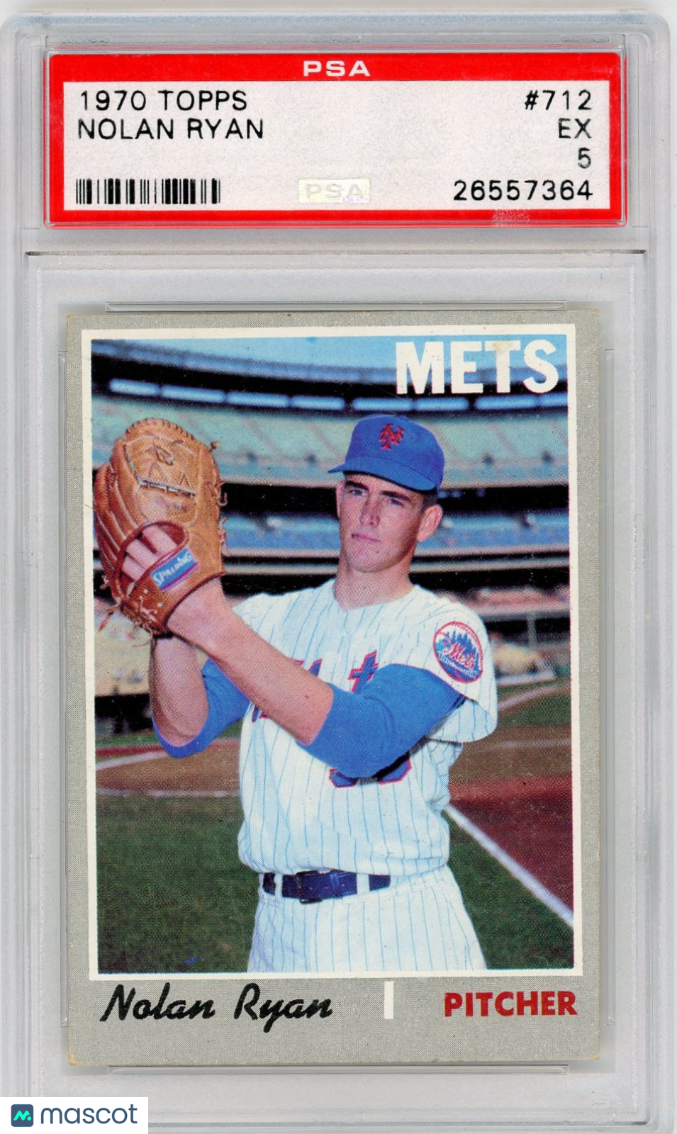 1970 Topps Nolan Ryan #712 PSA 5