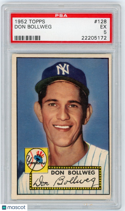 1952 Topps Don Bollweg #128 PSA 5