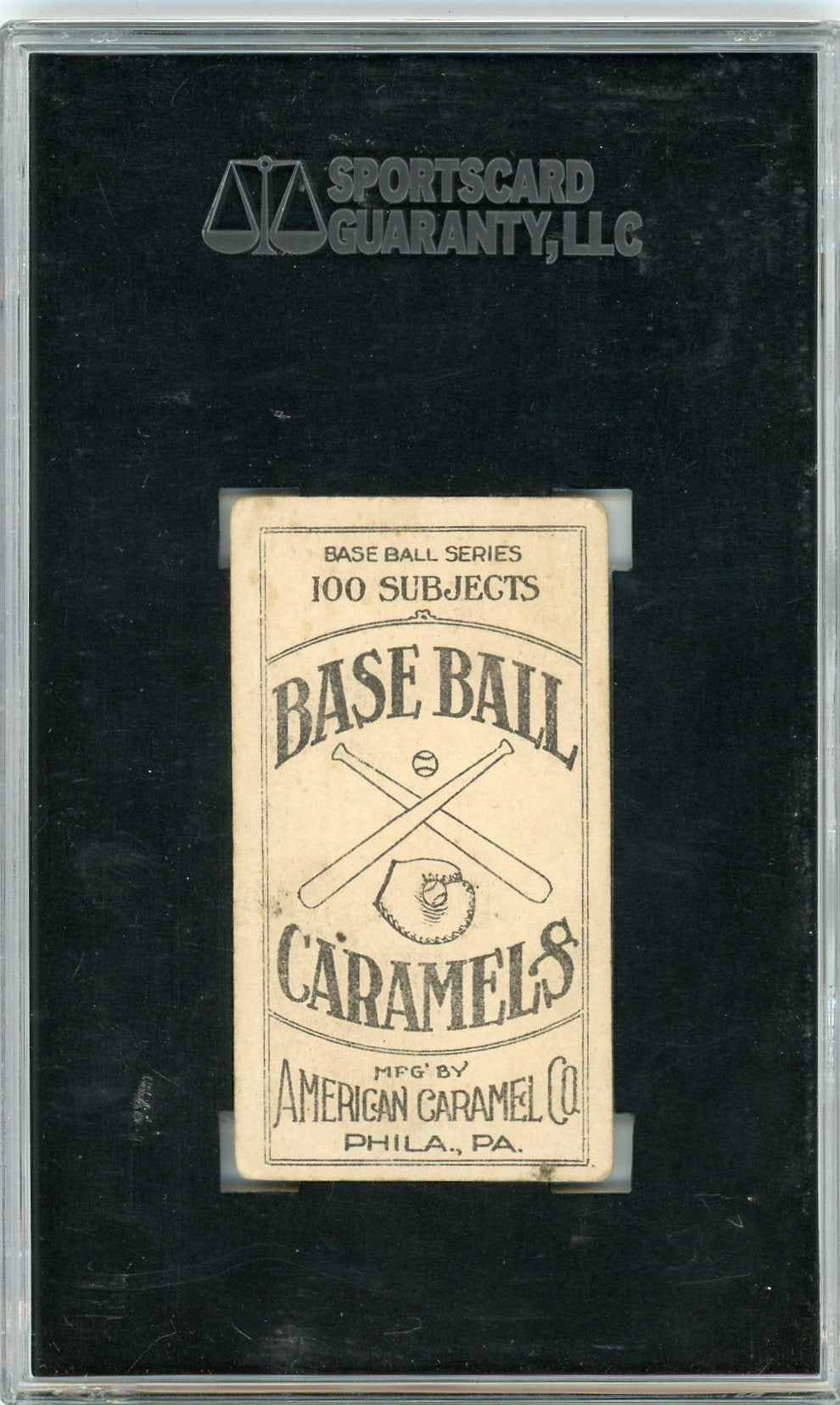 1909 American Caramel Co. (E90-1) Oscar Stanage SGC 1