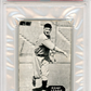 1933-36 Zeenut Pacific Coast League B&W Gibson (White Sleeves) Hand Cut PSA 4 MK