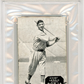 1933-36 Zeenut Pacific Coast League B&W Borja (Sacramento) Hand Cut PSA 4 MK